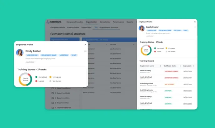 Employee profile screenshot company structure4